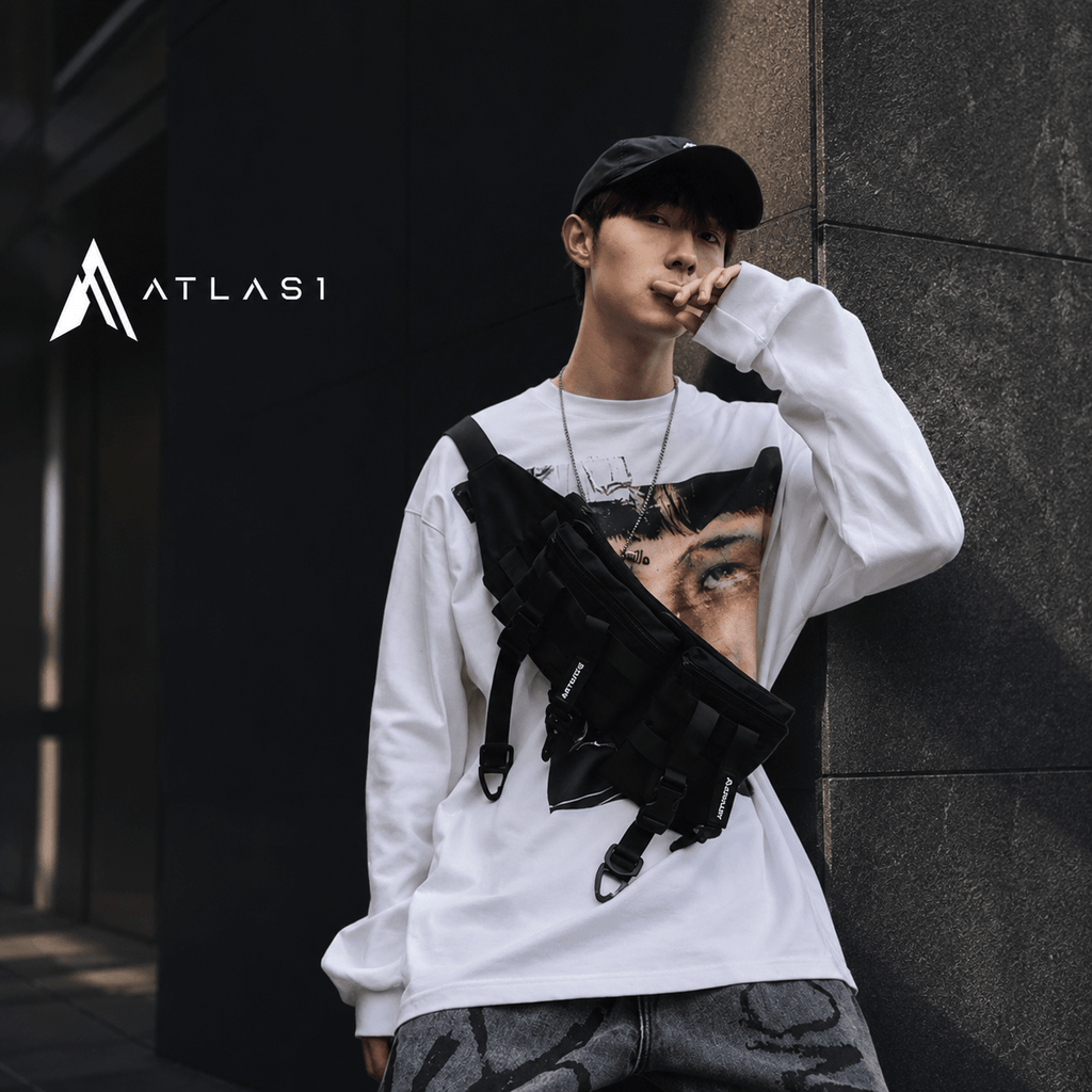 Unisex Streetwear Techwear Tactical Waist Pack - ATLAS 1