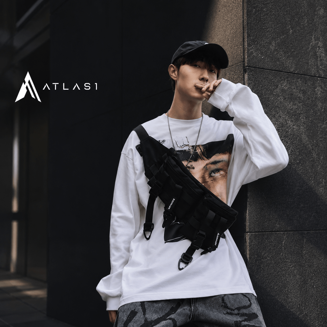 Unisex Streetwear Techwear Tactical Waist Pack - ATLAS 1