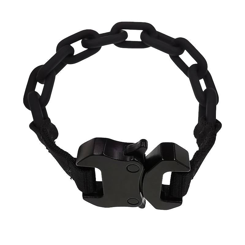 Unisex Tactical Buckle Oversized Chain Bracelet - ATLAS 1
