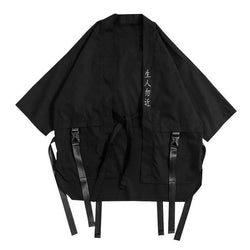 Unisex Techwear Casual Oversized Ribbon Shirt - ATLAS 1