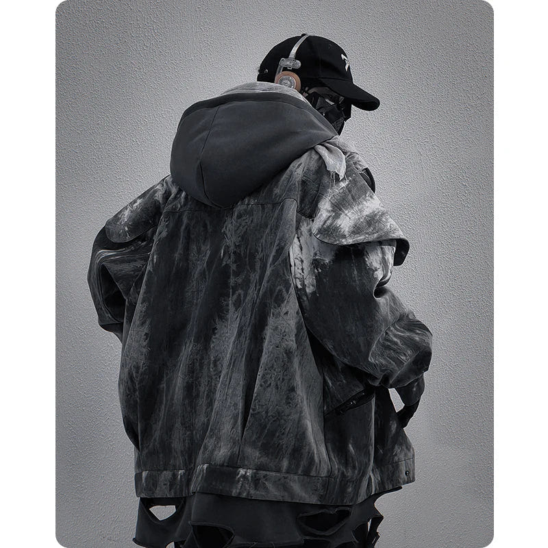 Unisex Techwear Functional Cargo Tactical Jacket - ATLAS 1