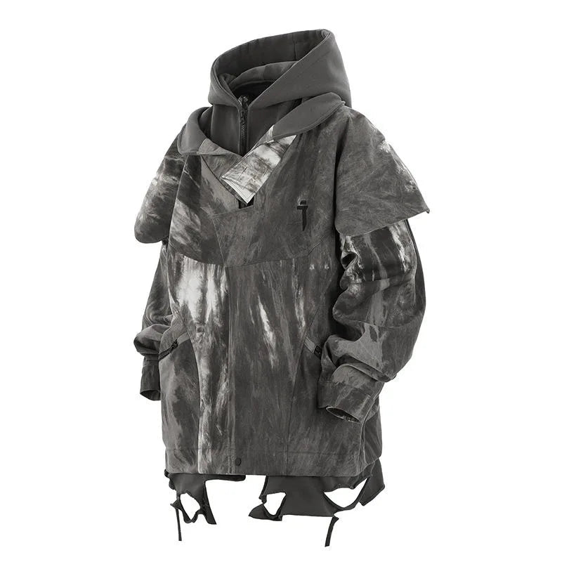 Unisex Techwear Functional Cargo Tactical Windbreaker Jacket - ATLAS 1