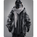 Unisex Techwear Functional Cargo Tactical Windbreaker Jacket - ATLAS 1