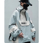Unisex Techwear Multi Pocket Half Zip Jacket - ATLAS 1