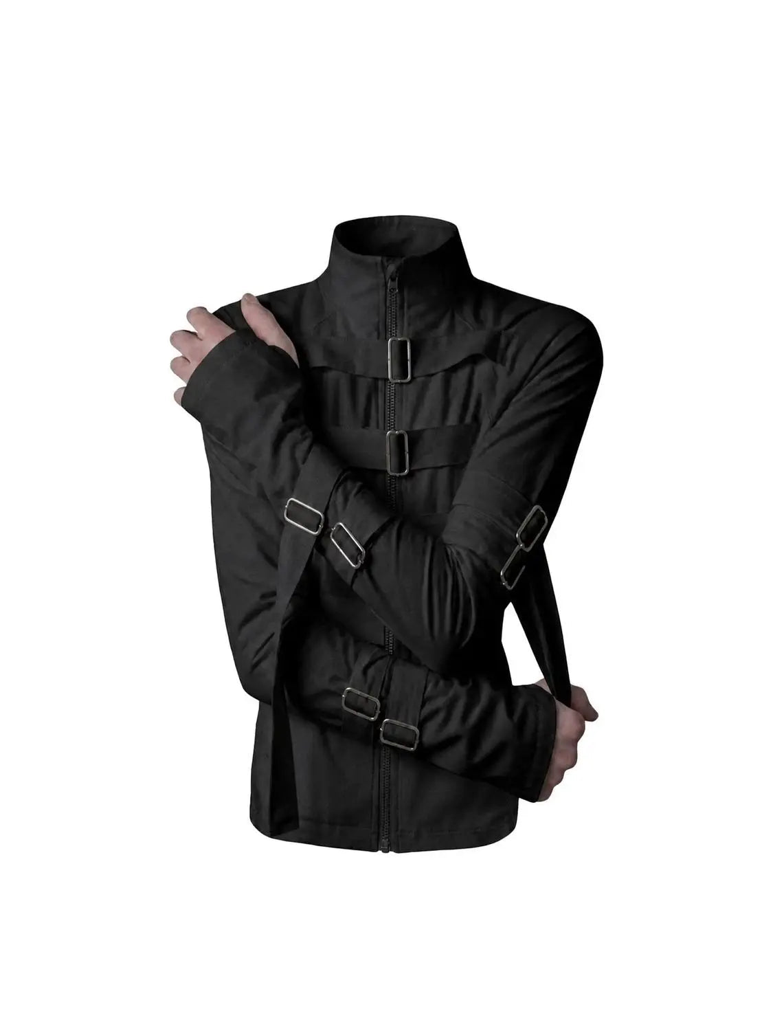 Unisex Techwear Stand Collar Streetwear Jacket - ATLAS 1
