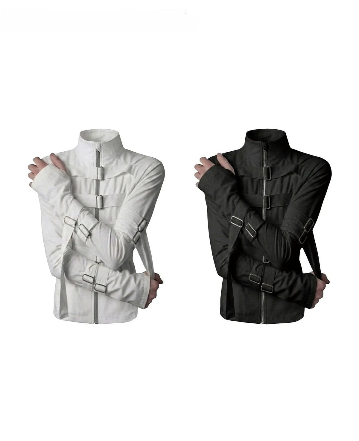 Unisex Techwear Stand Collar Streetwear Jacket - ATLAS 1