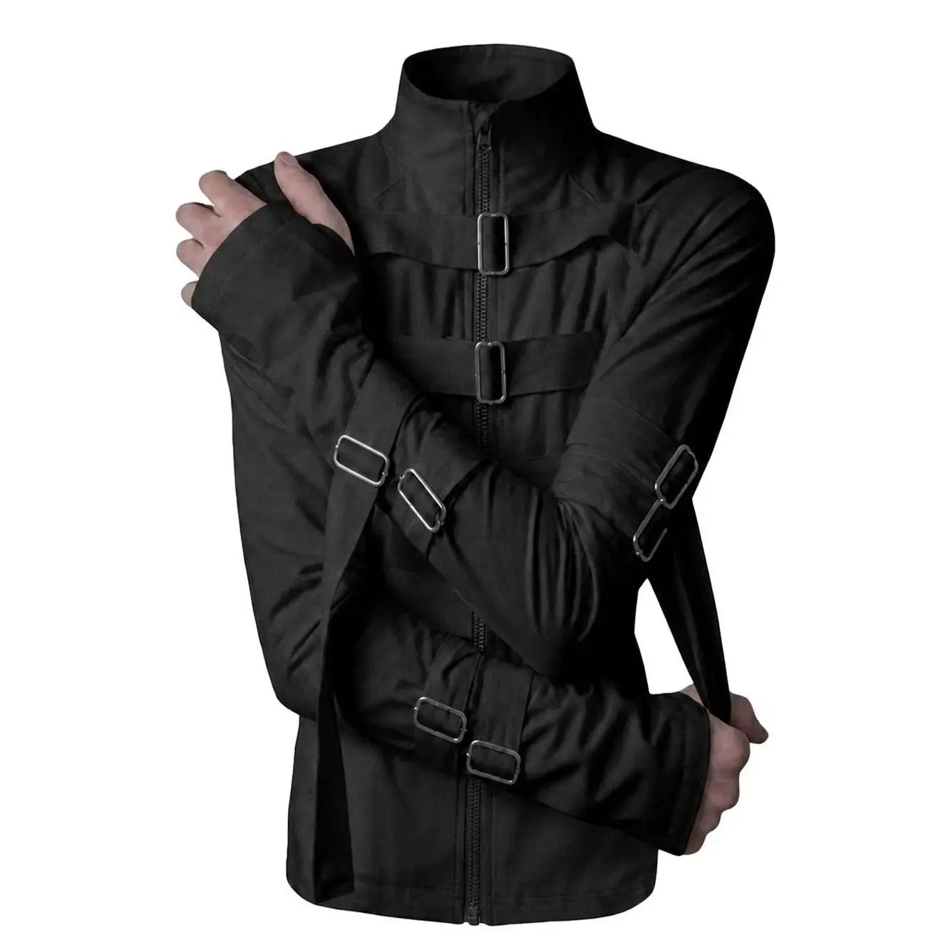 Unisex Techwear Stand Collar Streetwear Jacket - ATLAS 1