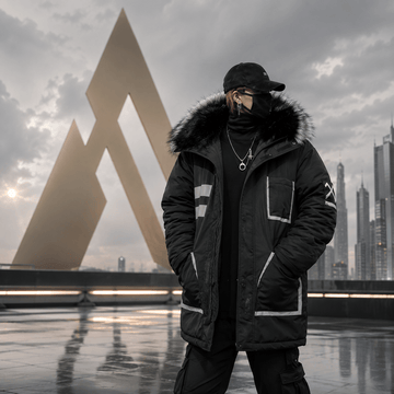 Unisex Techwear Winter Parka with Fur - ATLAS 1