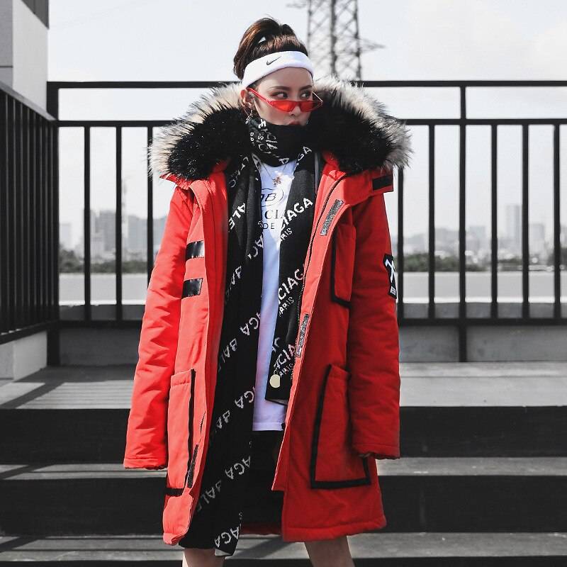 Unisex Techwear Winter Parka with Fur - ATLAS 1