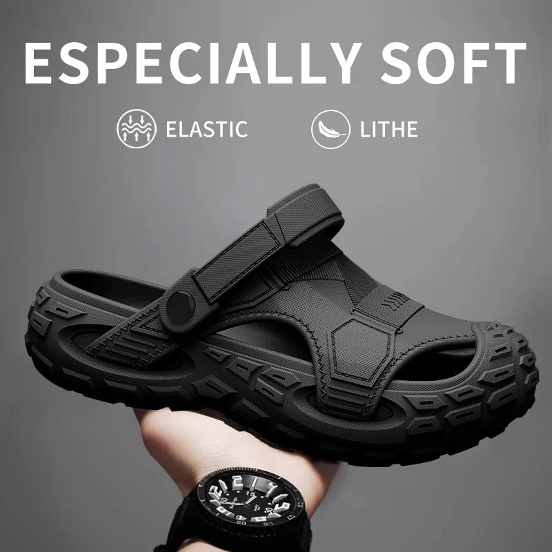 Urban Techwear Summer Casual Clog Sandals - ATLAS 1 - Techwear Store
