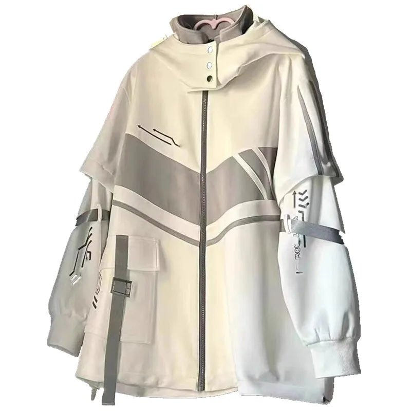 Versatile Contrast Loose Autumn Sports Jacket - ATLAS 1 - Techwear Store