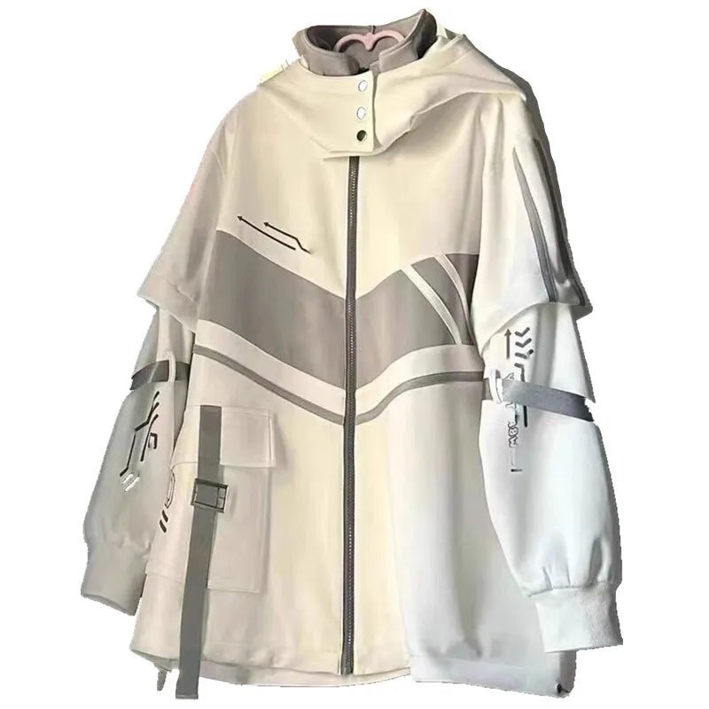 Versatile Contrast Loose Autumn Sports Jacket - ATLAS 1 - Techwear Store