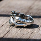 Vintage Crown of Thorns Steel Ring - ATLAS 1