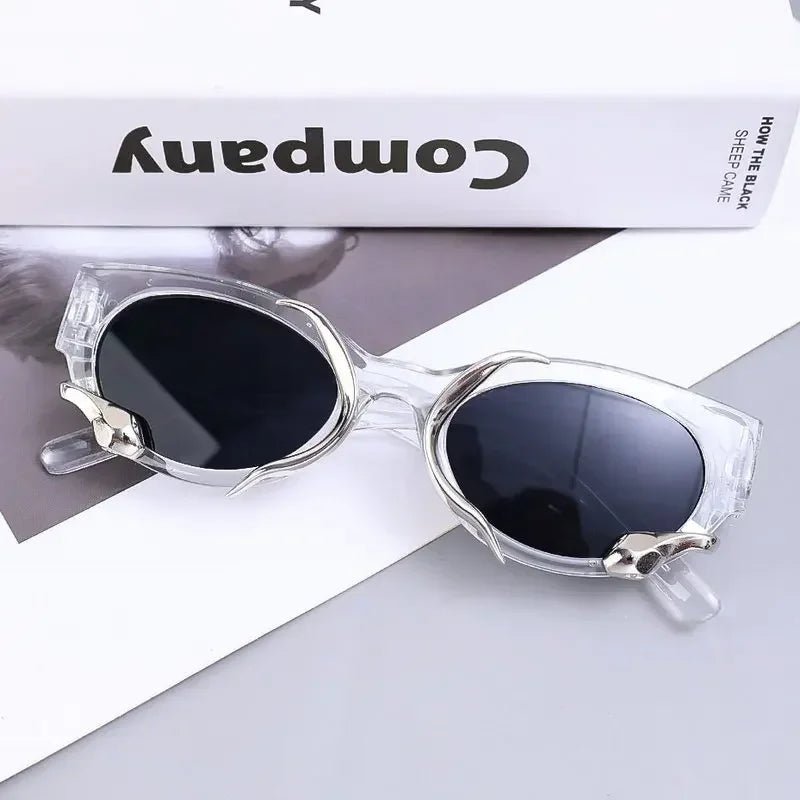 Vintage Snake Oval Fashion Sunglasses - ATLAS 1