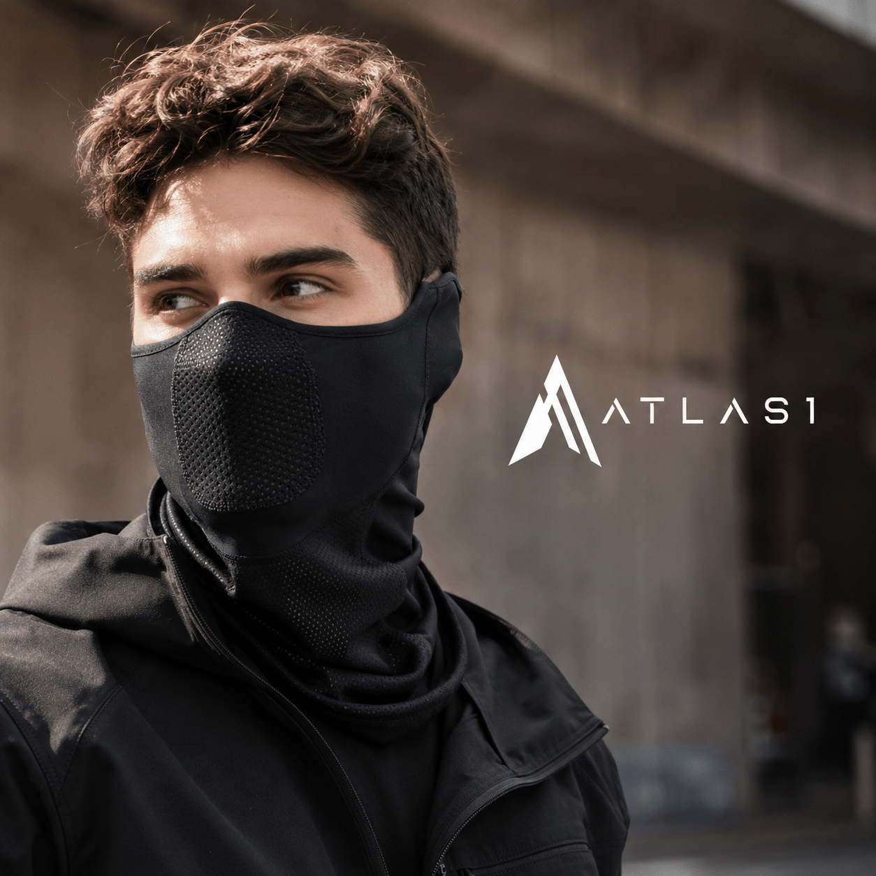 Warm Fleece Ninja Face Mask with Ears Cover - ATLAS 1
