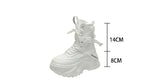 Women Chunky Platform Motorcycle Boots - ATLAS 1