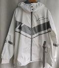 Women Streetwear Hooded Contrast Color Jacket - ATLAS 1