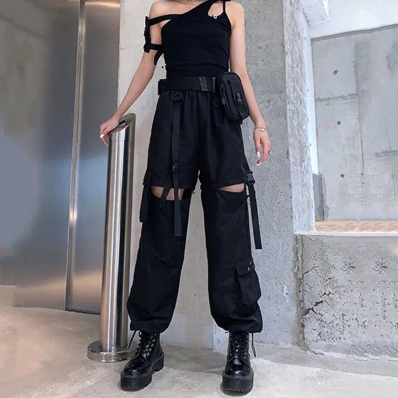 Women Techwear Removable Cargo Pants - ATLAS 1