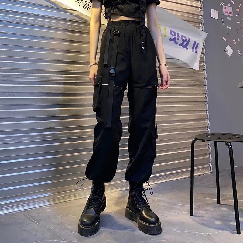 Women Techwear Removable Cargo Pants - ATLAS 1