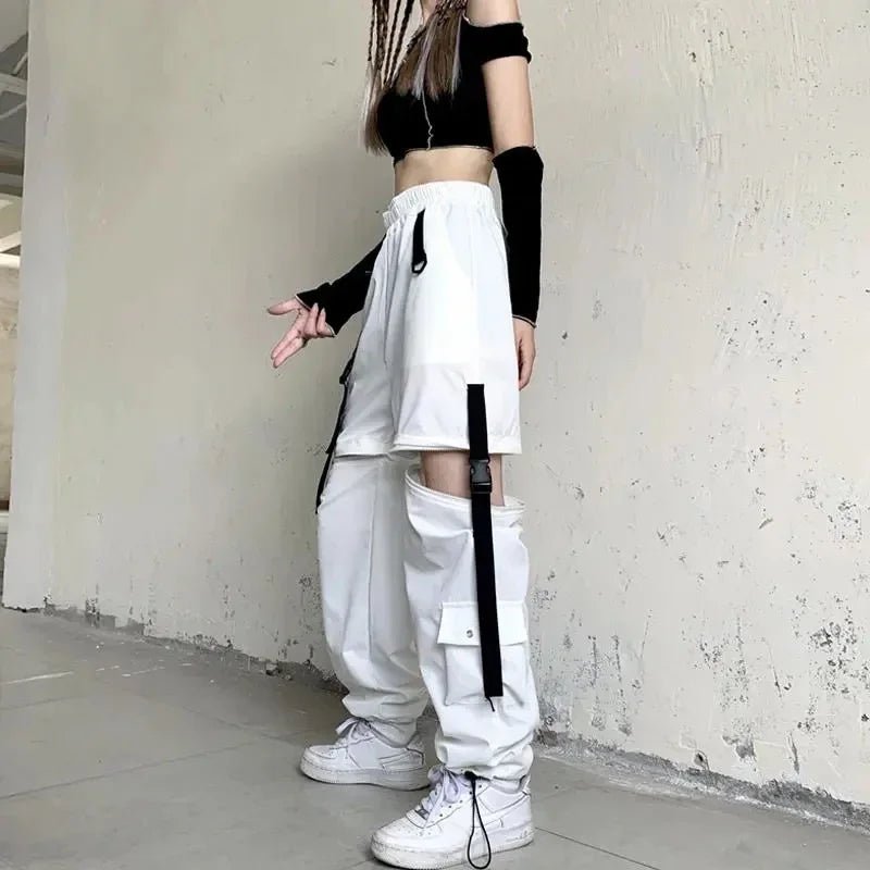 Women Techwear Removable Cargo Pants - ATLAS 1