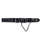 Women's Black Eco - Leather Techwear Harness - ATLAS 1