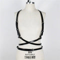 Women's Black Eco - Leather Techwear Harness - ATLAS 1