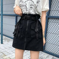 Women's Cargo Pockets Techwear Mini Skirt - ATLAS 1