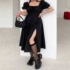 Women's Gothic Style Plus Size Midi Dress - ATLAS 1