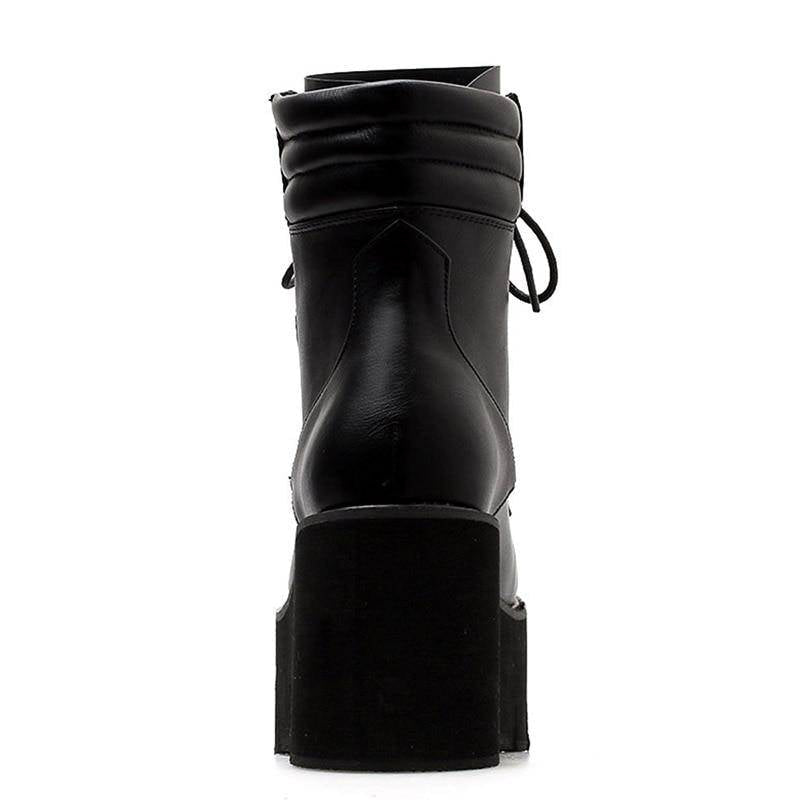 Women's High Platform Techwear Ankle Boots - ATLAS 1