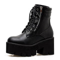 Women's High Platform Techwear Ankle Boots - ATLAS 1