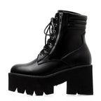 Women's High Platform Techwear Ankle Boots - ATLAS 1