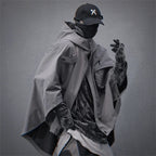 Women's Hooded Techwear Functional Cape-Style Jacket - ATLAS 1