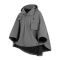 Women's Hooded Techwear Functional Cape Jacket - ATLAS 1