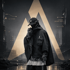 Women's Hooded Techwear Functional Cape-Style Jacket - ATLAS 1