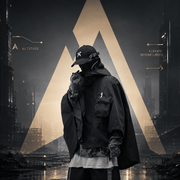 Women's Hooded Techwear Functional Cape Jacket