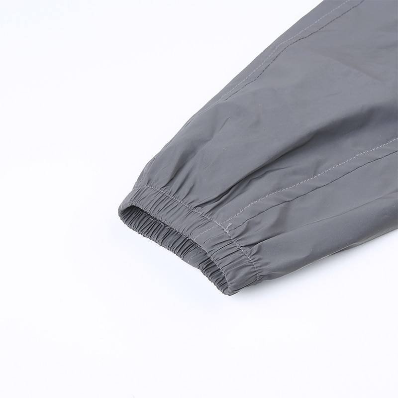 Women's Neon Green One Shoulder Techwear Crop Top - ATLAS 1