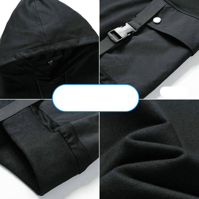 Women's Oversized Tactical Pockets Techwear Hoodie - ATLAS 1