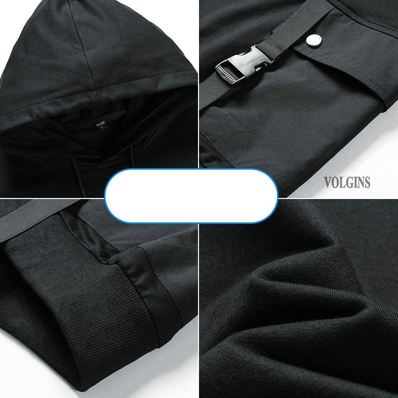 Women's Oversized Tactical Pockets Techwear Hoodie - ATLAS 1