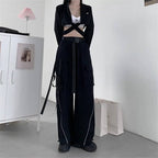 Women's Reflective Details Loose Techwear Cargo Pants - ATLAS 1
