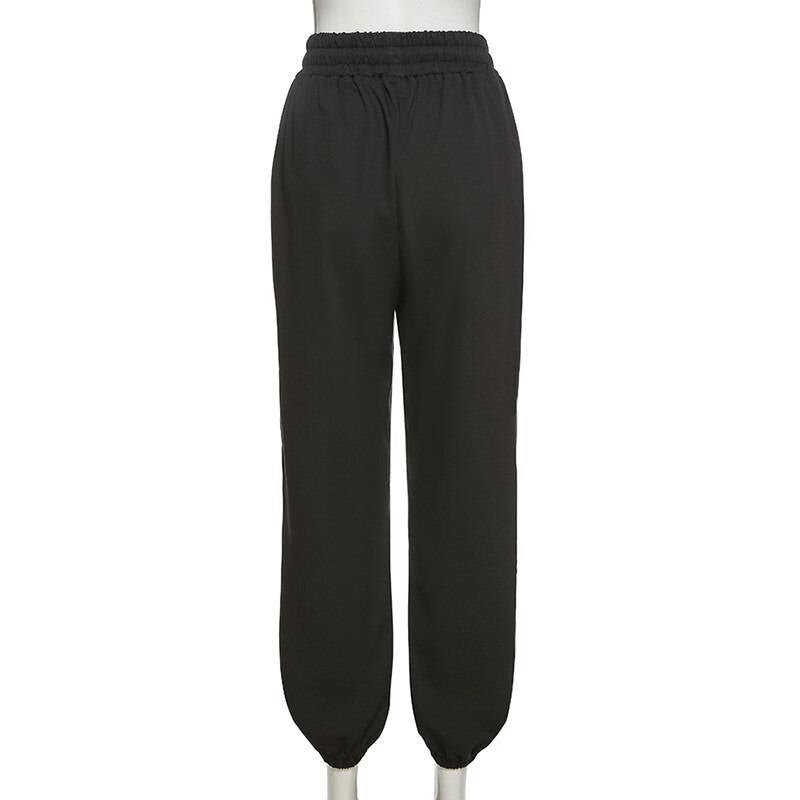 Women's Reflective High Waist Cyber Punk Joggers - ATLAS 1