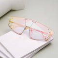 Women's Rimless Cyber Punk Sunglasses - ATLAS 1