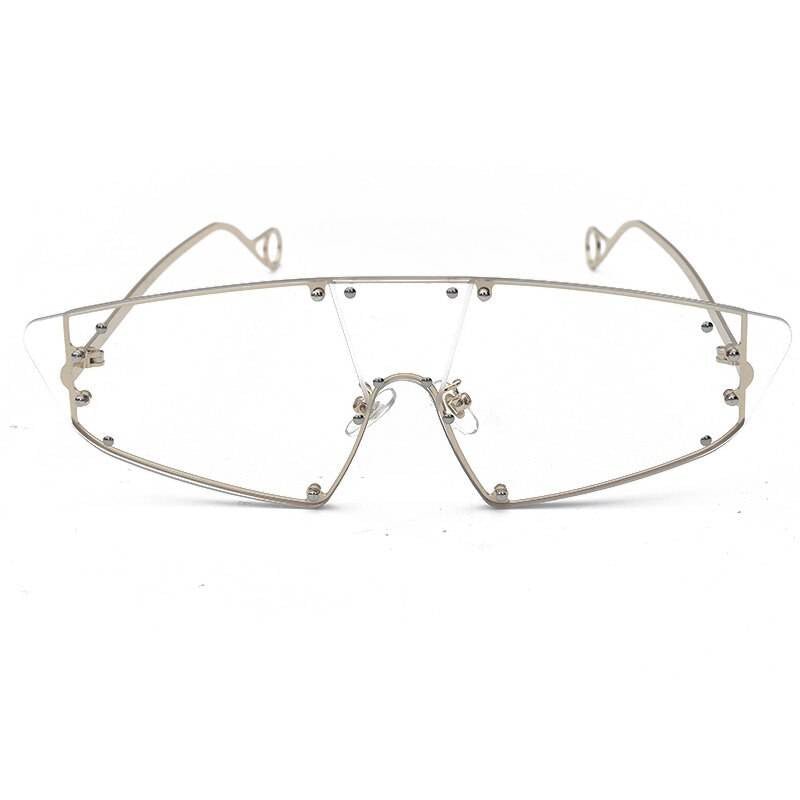 Women's Rimless Cyber Punk Sunglasses - ATLAS 1