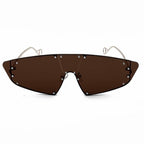 Women's Rimless Cyber Punk Sunglasses - ATLAS 1