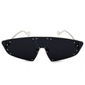 Women's Rimless Cyber Punk Sunglasses - ATLAS 1