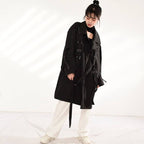 Women's Strappy Tactical Style Oversized Coat - ATLAS 1