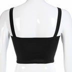Women's Tactical Buckle Techwear Crop Top - ATLAS 1