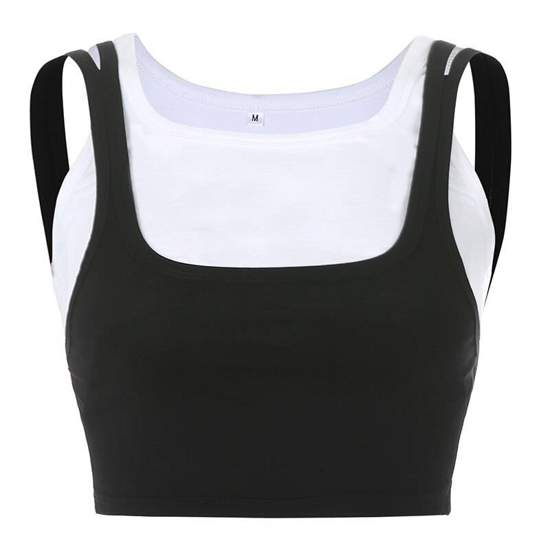 Women's Tactical Buckle Techwear Crop Top - ATLAS 1