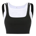 Women's Tactical Buckle Techwear Crop Top - ATLAS 1
