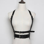Women's Techwear Adjustable Leather Waist Belt - ATLAS 1