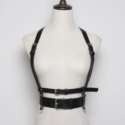 Women's Techwear Adjustable Leather Waist Belt - ATLAS 1